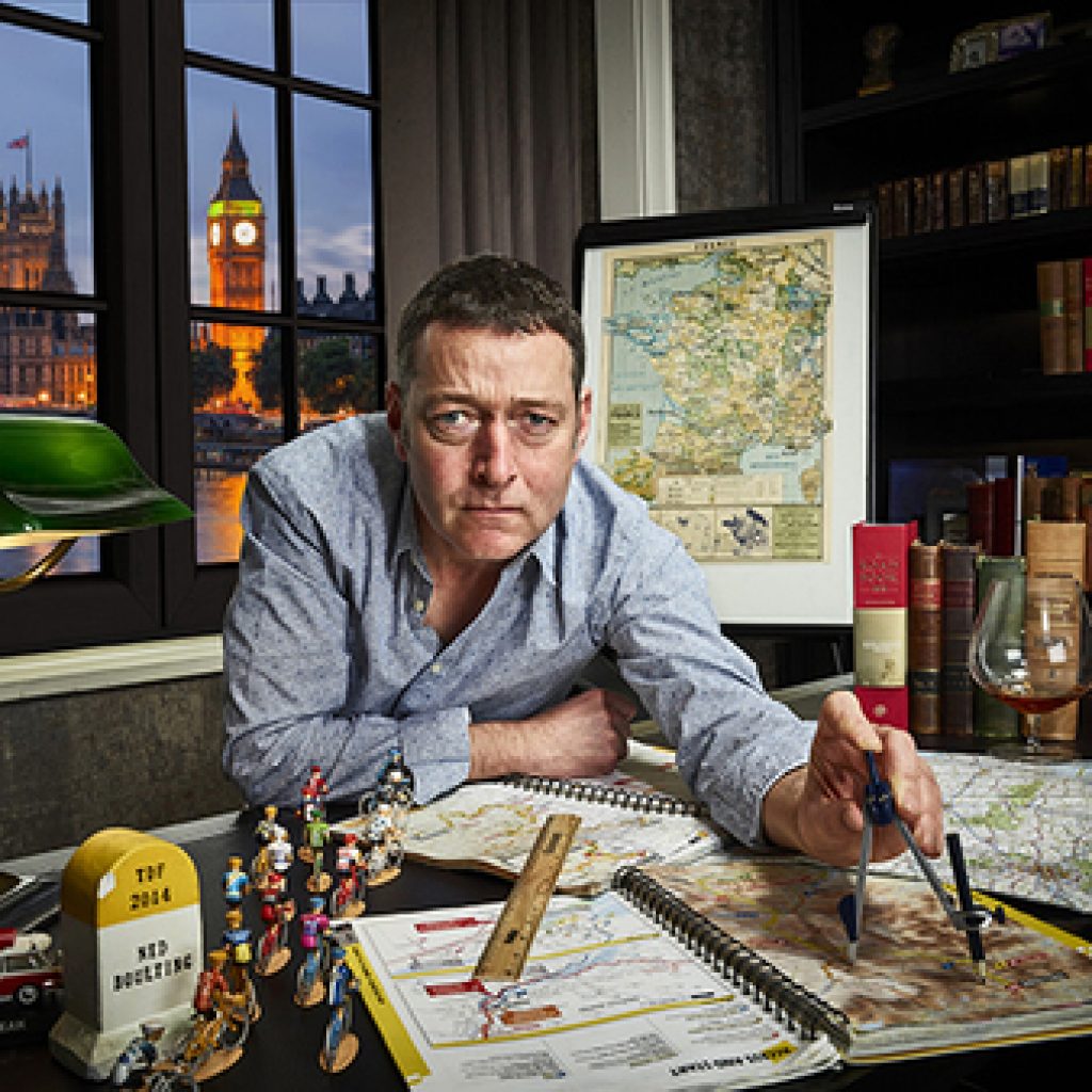 Lincs Box Office Ned Boulting Re Tour de Ned March 17, 2020 RETOUR DE NED - GET BIKE RACING DONE!