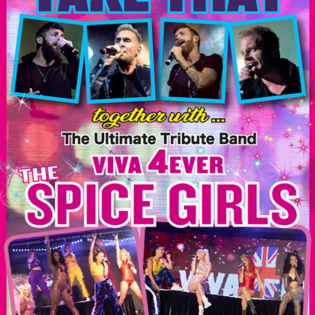 Lincs Box Office Fantastic No1 - Spice Girls & Take That May 4, 2022 Please note: This is an outdoor entertainment event